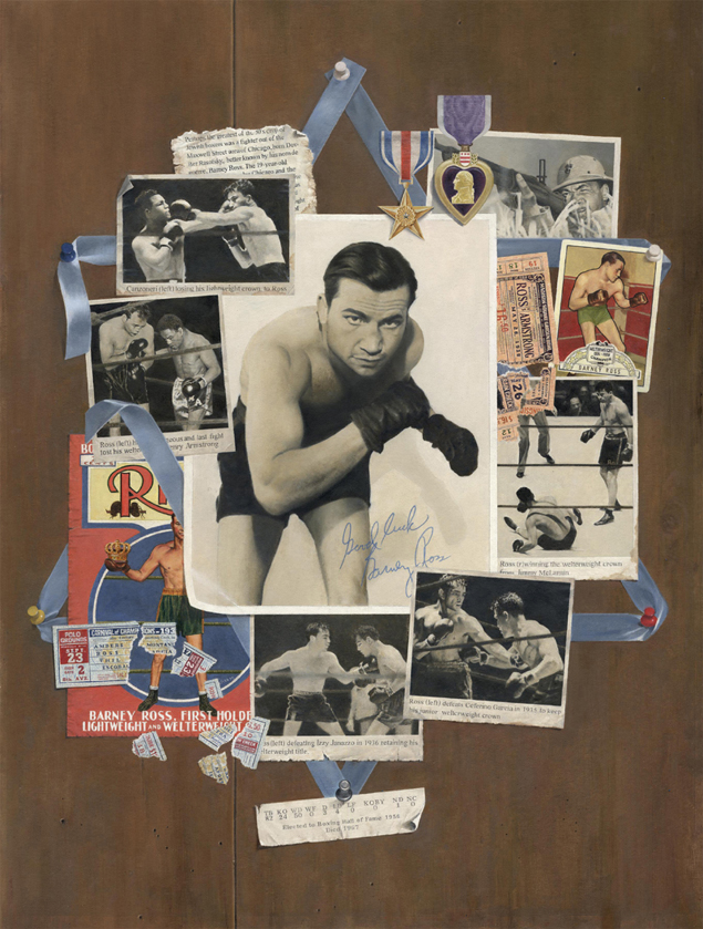 Barney Ross by Sol Korby